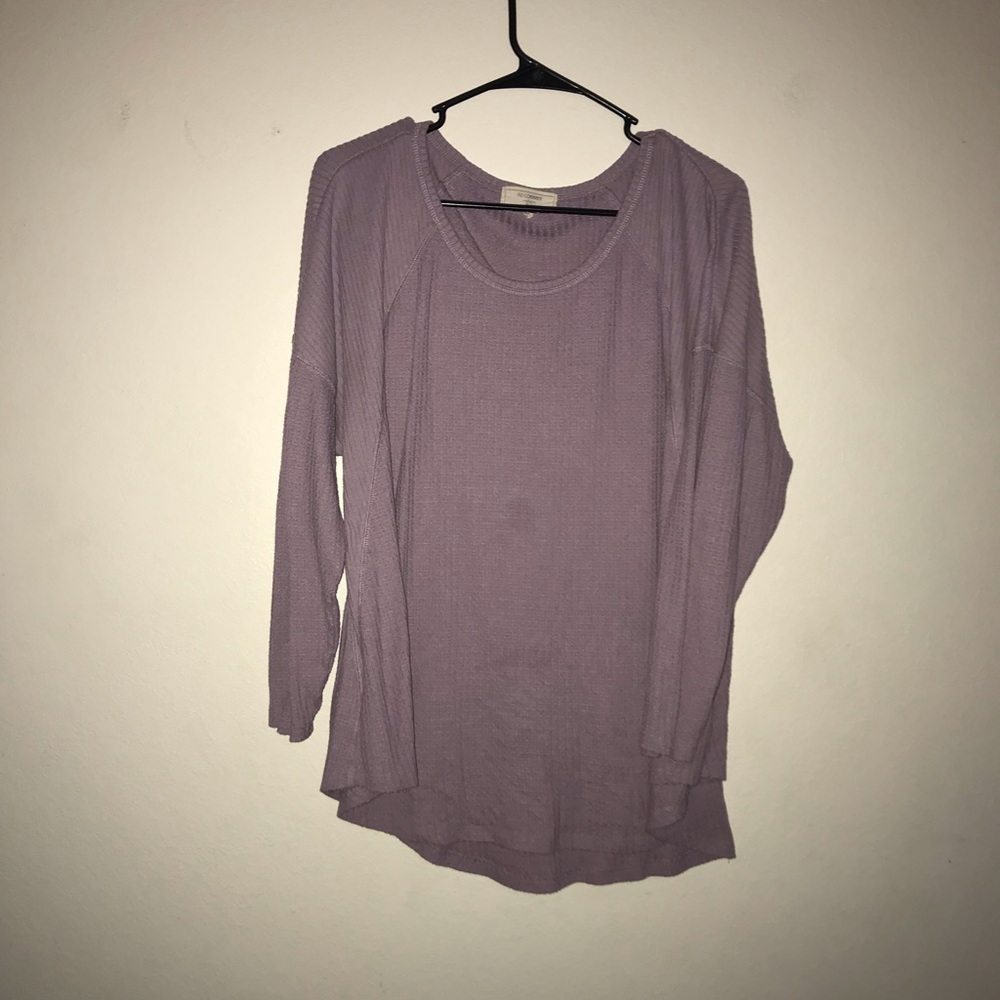 Purple sweater